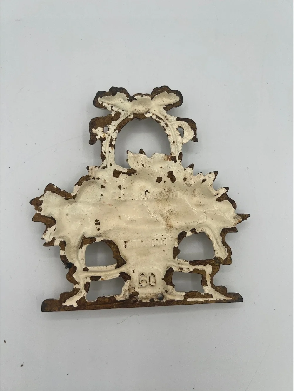 E.J.S. MFG CO NY Cast Iron Wall Decor